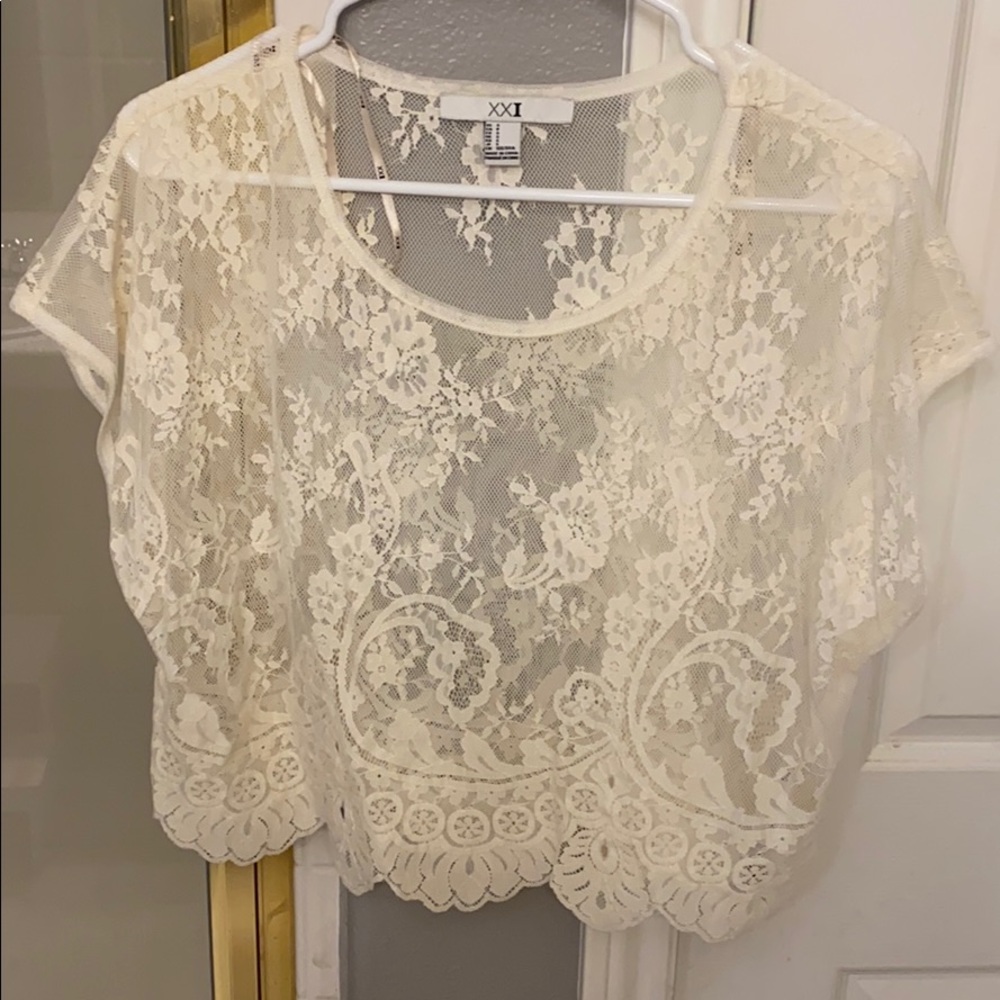 Lace Top or Cover Up